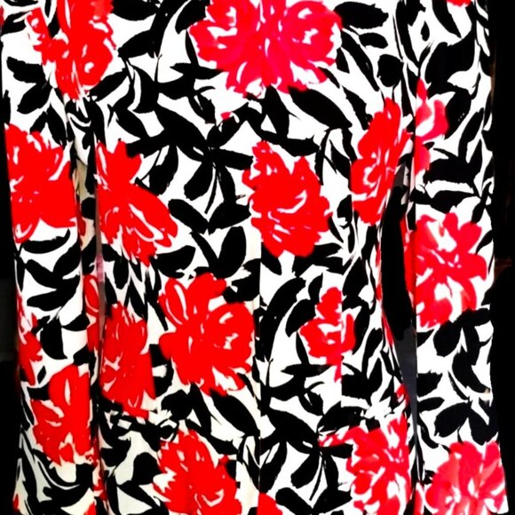 Lillie Rubin Vintage Silk Blazer Womens size 6 Button front Jacket shoulder pads - Picture 5 of 5